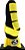 kit cloche 2 boleteiras amarelas boots horse  256987am - Imagem 4