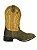 bota masculina bico quadrado hunter café fossil mostarda jácomo - Imagem 3