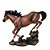 Estatueta Cavalo Marrom P Oldway 26X35 Cm - Imagem 3