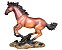 Estatueta Cavalo Marrom G Oldway 41X51Cm - Imagem 1