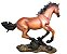 Estatueta Cavalo Marrom G Oldway 41X51Cm - Imagem 4
