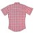 camisa xadrez wrinkle vermelha - wrangler 41x283p3 - Imagem 3