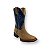 BOTA JACOMO CRAZY AMENDOA NAPA AZUL 2591 PGD 12219 - Imagem 2