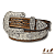 CINTO ADONIRO CARAMELO STRASS CRUZ 1802 - Imagem 1
