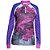 camiseta feminina dry fit rosa camuflada clonker - Imagem 1