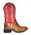 bota br texas caramelo napa vermelho 4121gp-tcnv jácomo - Imagem 2