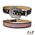 CINTO ADONIRO CASTANHO GLITER ROSA STRASS 1904 - Imagem 3