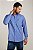 CAMISA TXC CUSTOM XADREZ ML 2935L AZUL - Imagem 1