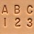 ALFABETO TANDY LEATHER METAL P COURO 1/4" ( ,64 cm ) 8137-00 - Imagem 2