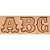 ALFABETO TANDY LEATHER METAL P COURO  3/4" ( 1,91cm) 8145-00 - Imagem 1