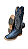 BOTA GOYAZES JACARE FLEX BARRIGA PRETA 193211JC - Imagem 1