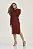 VESTIDO TXC TRICOT CUSTOM VERMELHO 40066V - Imagem 1