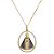 Colar com Pingente Nossa Senhora Aparecida Espora Country - ECCC-1109 - Imagem 1