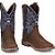 BOTA JUSTIN IMPORTADA DUSTIN CEDAR BROWN WATER BUFFALO GR9063 - Imagem 1