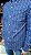 CAMISA ZONA COUNTRY XADREZ ML SLIM MARINHO - Imagem 1