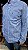 CAMISA ZONA COUNTRY XADREZ ML SLIM AZUL PISCINA - Imagem 1