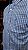 CAMISA ZONA COUNTRY XADREZ ML SLIM AZUL PISCINA - Imagem 2