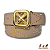CINTO TXC CUSTOM COURO BEGE/NUDE 10080 - Imagem 1