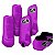 KIT COMPLETO CLOCHE E BOLETEIRA MÉDIA/LONGA VIOLETA - Imagem 1