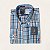 CAMISA AUSTIN M/L XADREZ AZUL SLIM COMFORT - Imagem 1