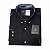 CAMISA AUSTIN M/L LISA PRETA SLIM COMFORT - Imagem 1