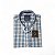 CAMISA AUSTIN M/C XADREZ AZUL/BRANCA - Imagem 1
