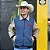 JAQUETA AUSTIN WESTERN BORDADA MARINHO - Imagem 1