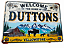 PLACA DECORATIVA WELCOME DUTTONS - Imagem 1