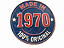 PLACA DECORATIVA MADE IN 1970 - Imagem 1