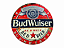 PLACA DECORATIVA BUDWUISER - Imagem 1