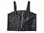 CROPPED DE COURO ZONA COUNTRY PRETO LISO - Imagem 3