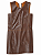 VESTIDO COURO ZONA COUNTRY MARROM - Imagem 2