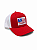 BONE IMPORTADO BILLINGS VERMELHO EUA/BRANCO - Imagem 1