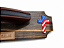 REPLICA COLT PEACEMAKER 4"MODEL. CAVALLARY .45 SUPORTE/CRUZ CAB/MARROM - Imagem 2