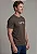 CAMISETA NFR MASC LOGO BORDADO CAFÉ CMS1312 - Imagem 3