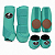 KIT COMPLETO CLOCHE/CANELEIRA/SKID BOOT VERDE AGUA BOOTS HORSE 7181 - Imagem 1