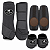 KIT COMPLETO CLOCHE/CANELEIRA/SKID BOOT CINZA BOOTS HORSE 8501 - Imagem 1