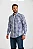 CAMISA TXC MASC ML REGULAR TRICOLINE AZUL 29491L - Imagem 1