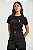 CAMISETA TXC FEMININA REGULAR BORDADA EAGLE PRETO 51525 - Imagem 1