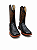 BOTA JACOMO AVESTRUZ CHEIA FOSSIL OIL PRETO 40022/DML - Imagem 1
