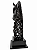 ESCULTURA CABEÇA DE CAVALO EM PEÇAS MECÂNICA 82X28cm - Imagem 3