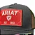 BONE ARIAT PRETO BORDADO VERMELHO 1993 - Imagem 2