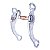 FREIO TOUGH SHOW ALUM ENGRAVED 25770-0 - Imagem 2