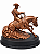 ESTATUETA COWBOY EM CAVALO DE RÉDEA DE PLA 26X16X26cm - Imagem 2
