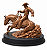 ESTATUETA COWBOY EM CAVALO DE RÉDEA DE PLA 26X16X26cm - Imagem 1