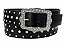 CINTO ZONA COUNTRY FEMININO PRETO STRASS - Imagem 1