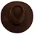 CHAPEU PRALANA 5X CAMPO II ABA10 CAFE 12335 - Imagem 3