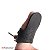 Thumbring de couro para arqueria - Anel de proteção para polegar - Preto - Imagem 2
