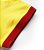 Camisa Polo Feminina Amarela com Gola e Punho Vermelha - Imagem 6