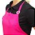 Conjunto de Uniforme Feminino Contendo Boné e Avental Pink com Camisa Polo Preta - Imagem 3